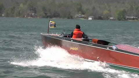 Video of a Hacker-Craft on Lake Burton, GA