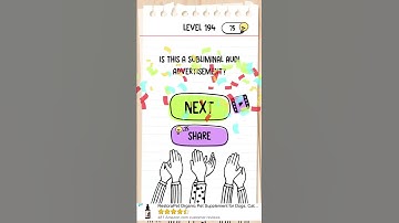 Brain Test Walkthrough Level 194 How many circles are there