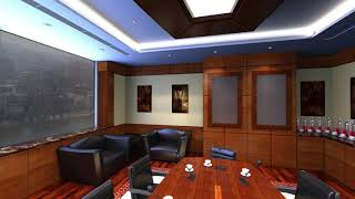 Conference Room  Auto Rotation Video
