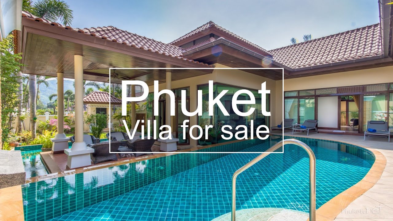 Villas For Sale Asianstyle 3Bed Pool Villa near Bangtao Beach