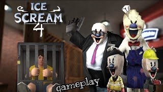 ICE SCREAM 4 | FULL GAMEPLAY | Saving J 's friends | (iOS,Android) screenshot 1