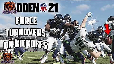 HOW TO USER HIT STICK FUMBLE EVERY TIME - HOW TO FORCE A TURNOVER IN MADDEN 21 ON KICKOFF🔥