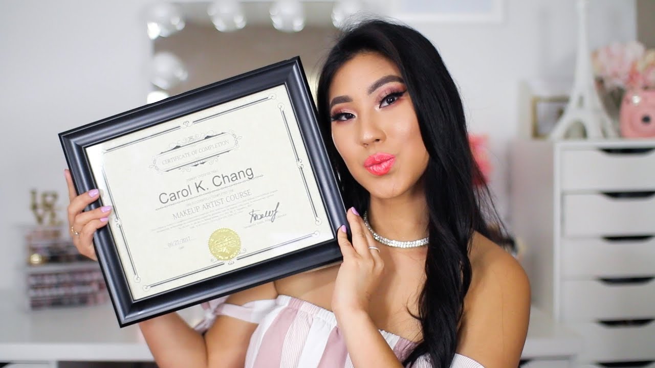 Becoming a Certified Makeup Artist ♡ My Experience with Online Makeup  Academic - YouTube