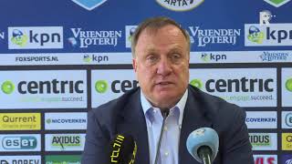 Sparta-trainer Dick Advocaat: 'we Zijn Nog Geen Wedstrijd Sparta-trainer Dick Advocaat: 'we Zijn Nog Geen Wedstrijd