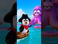 Tiny Pirate Penguin Finds Magic Treasure 🐧🏴☠️ #octopus #aivideo #cartoon #kidsvideo #3danimation