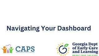 Navigating Your Dashboard
