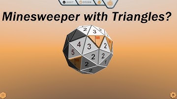 Globesweeper - A Minesweeper Variant (Triangle Version)
