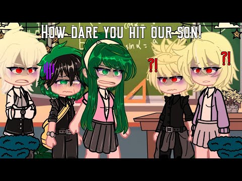 ⁉️😧Stop it Mom!😢💔 || meme/trend || BNHA/MHA || Bull!Ed Deku + Angry Inko || My AU || BW || Gacha