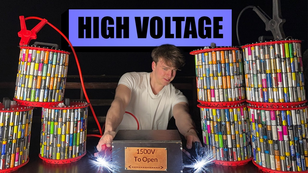 I Connected 1000 batteries to see what would happen