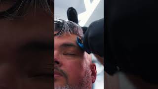 Salt and Pepper Beard Transformation | Hot Lather Razor Lineup ASMR (Long Island Barber)