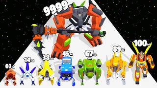 Robot Evolution Runner 3D - Level Up Robot Max Level Gameplay (Robot Runner 3D) New Update screenshot 4