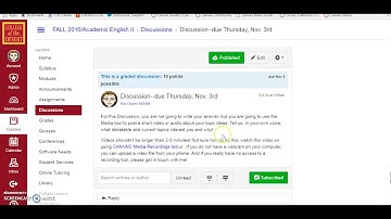 How to record media in CANVAS