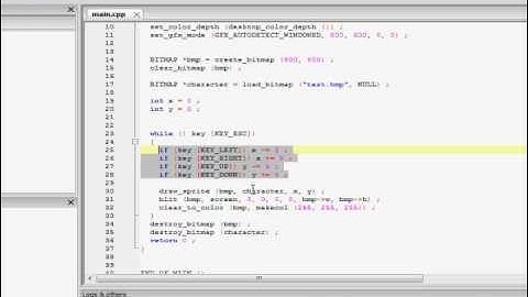 Allegro Game Programming Tutorial Series - Part 6 - The Gameloop