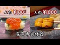 人均100和人均1000元的寿司，到底有什么区别？丨东京美食VLOG