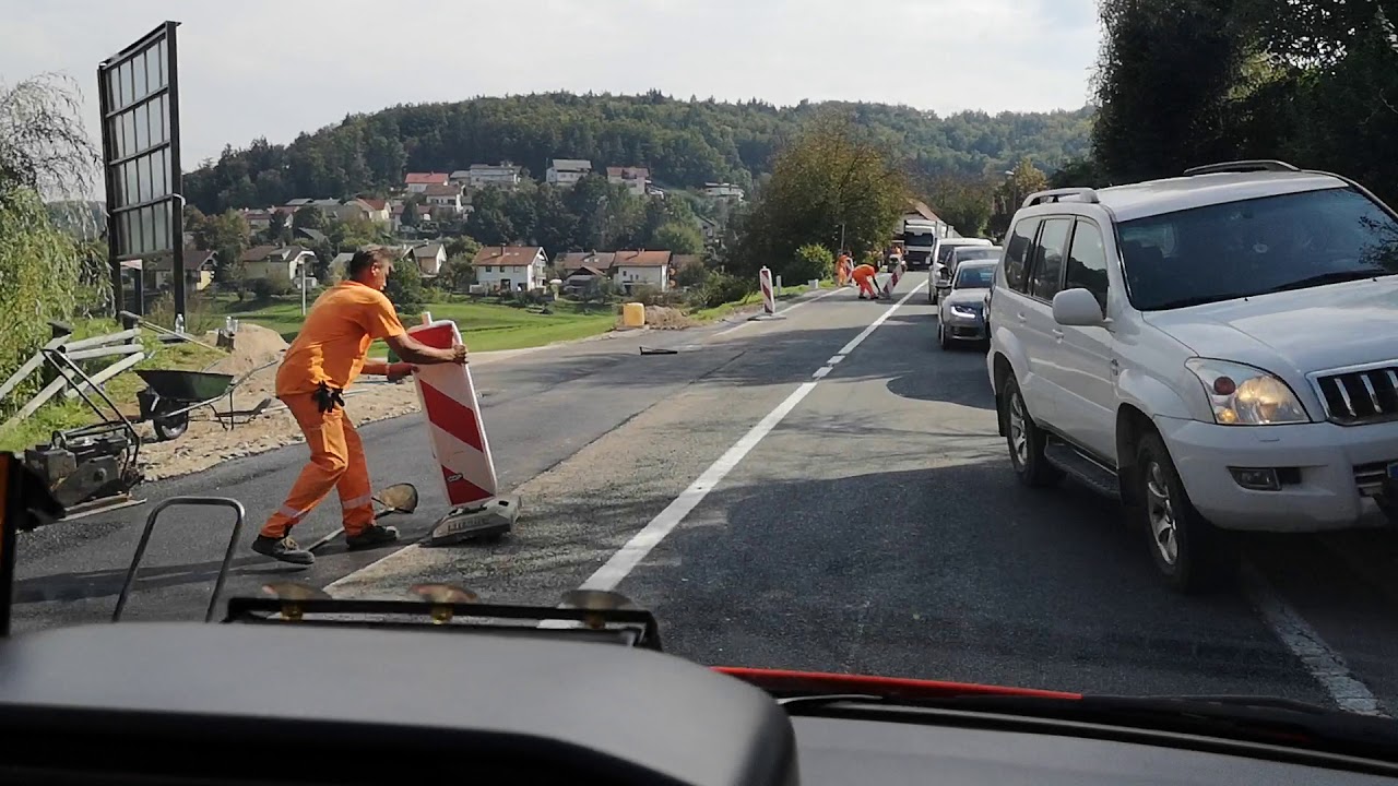 Reševalno vozilo na intervenciji