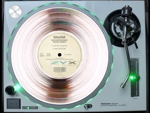 VIDEO KIDS WOODPECKERS FROM SPACE 94 CLUB MIX LONG 1994 