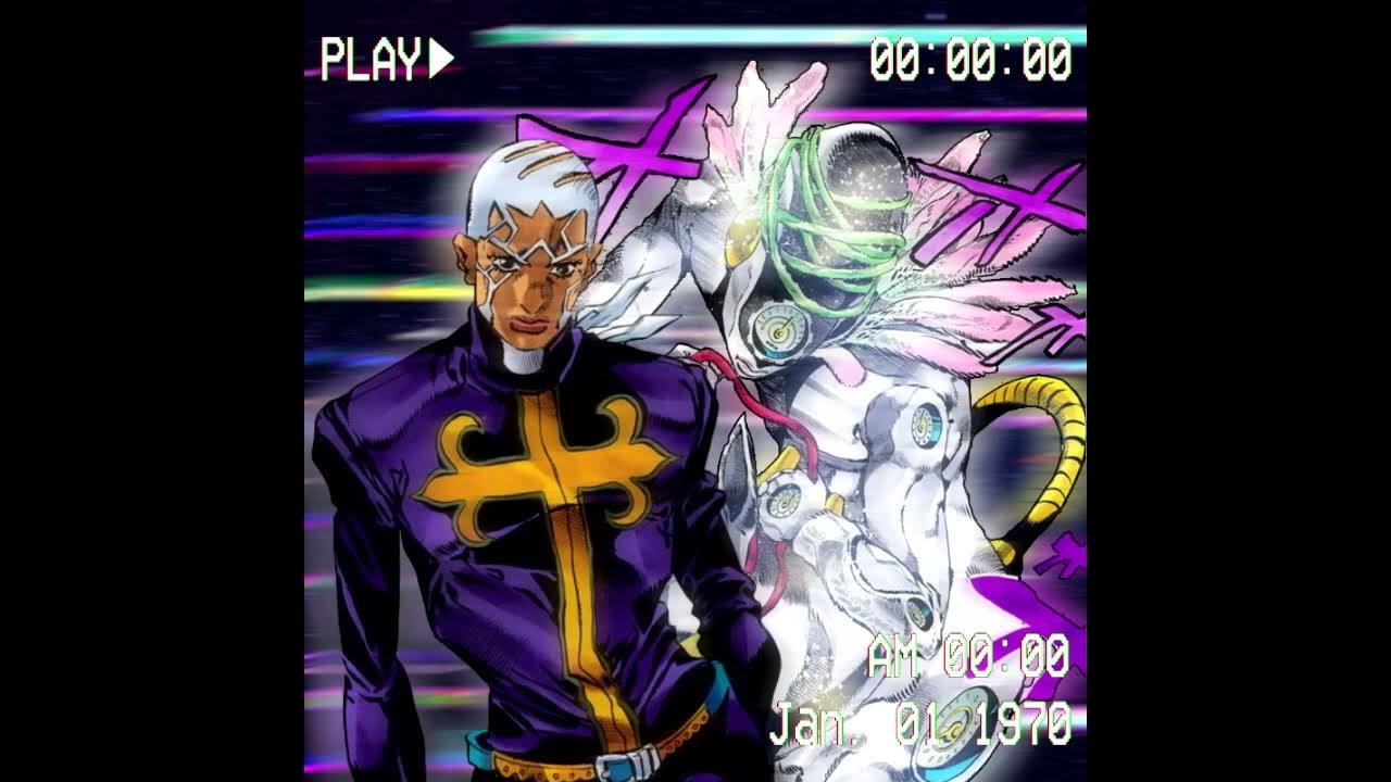 Scary garry kaito. Kaito Shoma Scary Garry. Pucci made in Heaven.