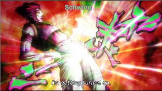 Hisoka Getting Turned On While Fighting Gon