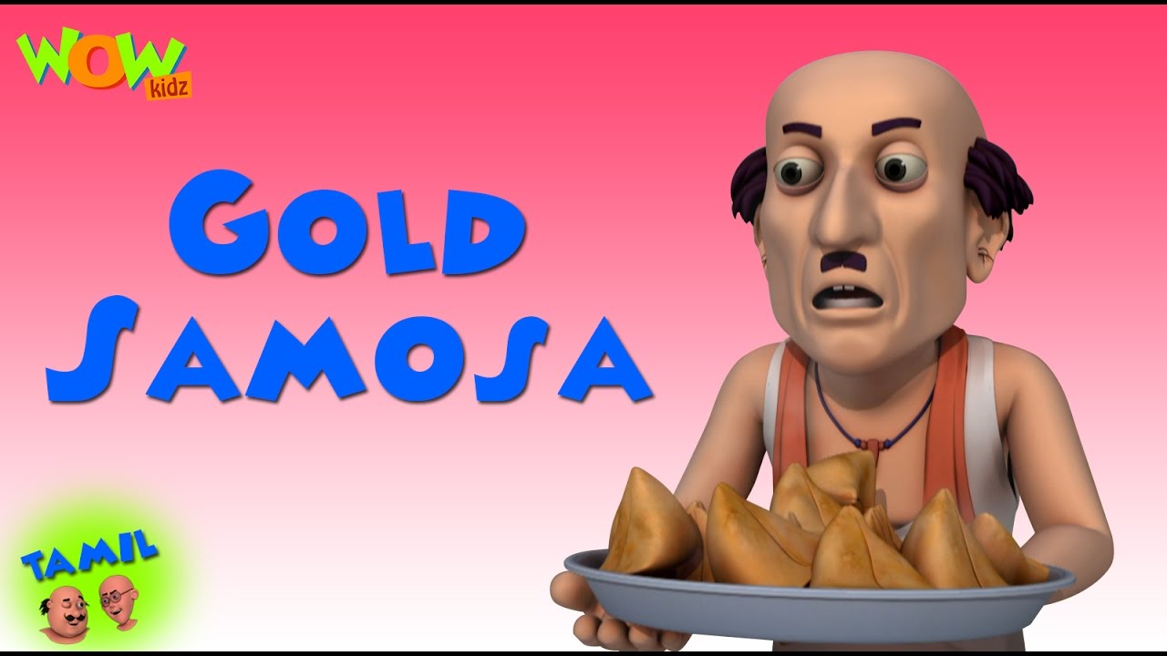 Gold Samosa   Motu Patlu in Tamil   3D    As seen on Nickelodeon