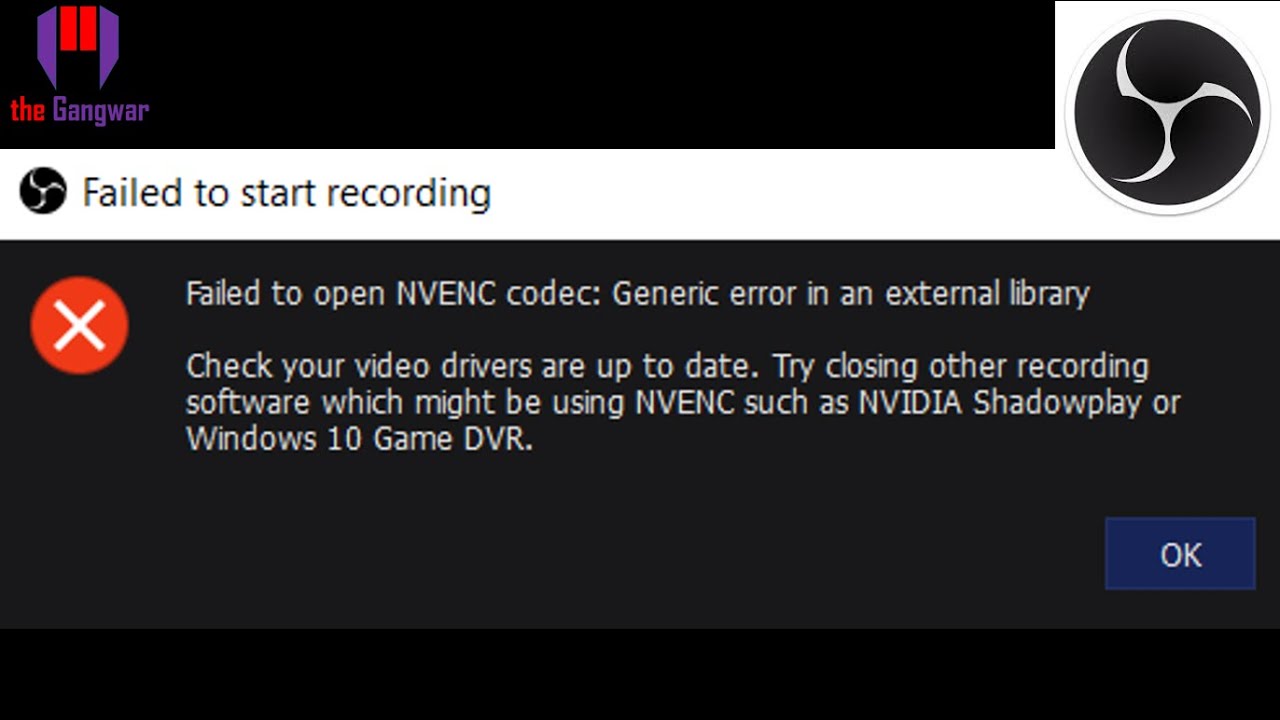 Obs ошибка nvenc. Старт рекординг. NVENC Error OBS. Не удалось открыть кодек NVENC OBS. Обс не удалось открыть кодек NVENC.