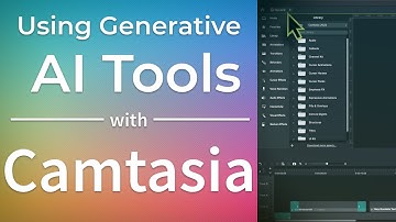 Make a video using AI tools and Camtasia