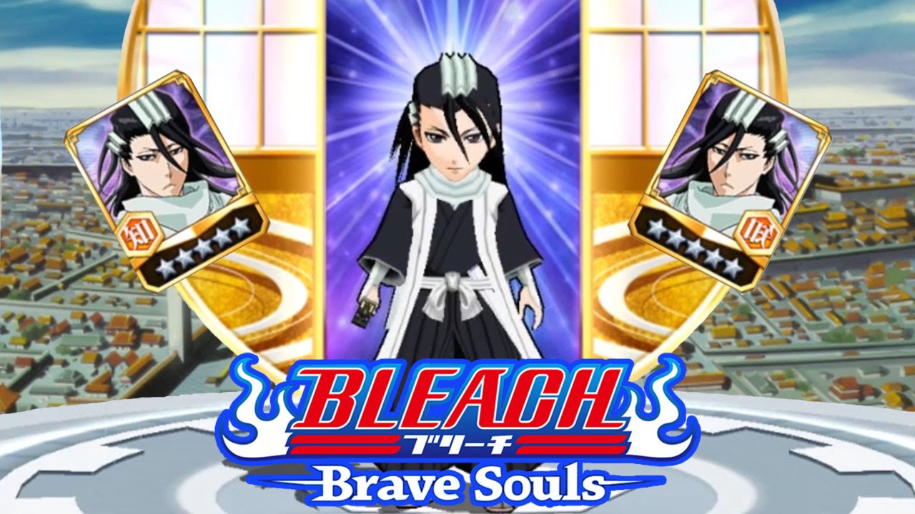 Bleach Brave Souls [52] New Droppable 5★ Byakuya GAMEPLAY YouTube