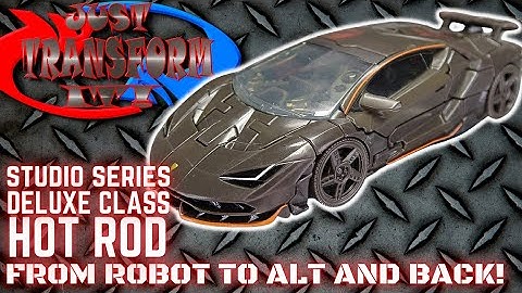 JUST TRANSFORM IT!: Studio Series Deluxe Hot Rod