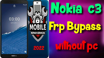Nokia c3 (ta-1292) FRP Bypass New Method 2022