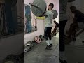 Sitting clean and jerk. Weightlifting #weightlifting #powelifting #gymlife #fit #short