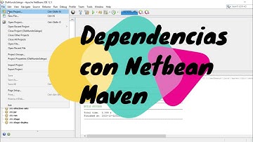01  Cómo añadir dependencias maven en Netbeans 12.1