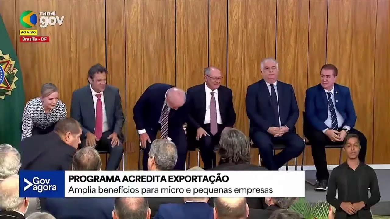 🔴 Presidente Lula sanciona e regulamenta o PL Acredita Exportação
