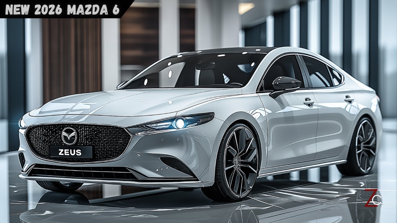 2026 Mazda 6 Revealed Bold Step Forward For Brand Style And 