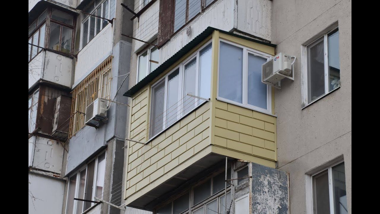 обшить балкон сэндвичем
