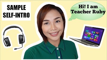 SELF-INTRODUCTORY VIDEO for ESL TEACHING | Ruby Gonzales