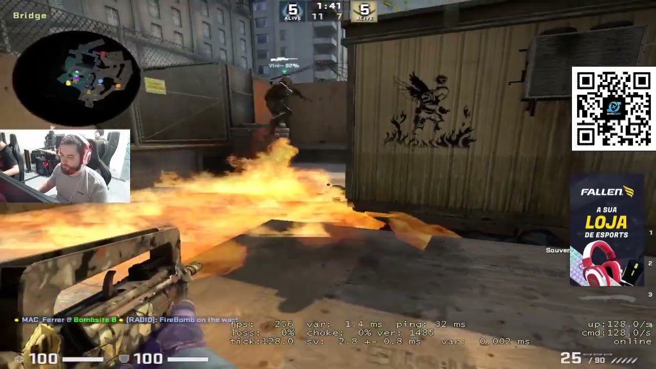 FALLEN E VINI FAZENDO UM RUNBOOST INSANO!