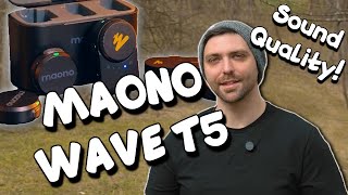 Maono Wave T5 Wireless Lav Mic (Sound Quality Demo) | Great Value, Good Sound!