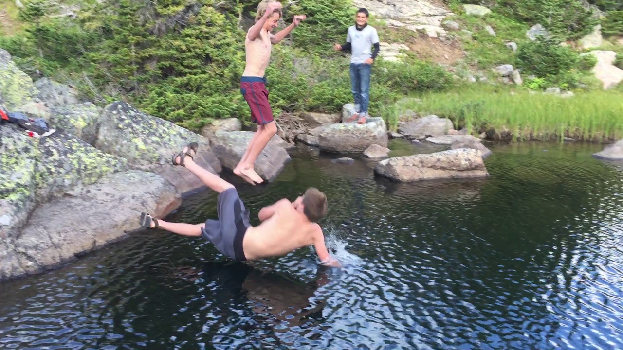 W Tensleep Plunge Cloud Peak Wilderness