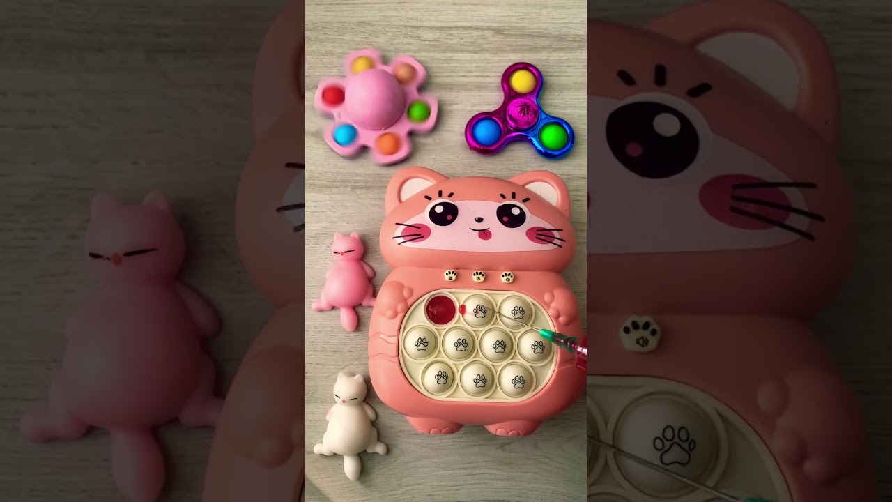 Cat Popit Fidget Toys 