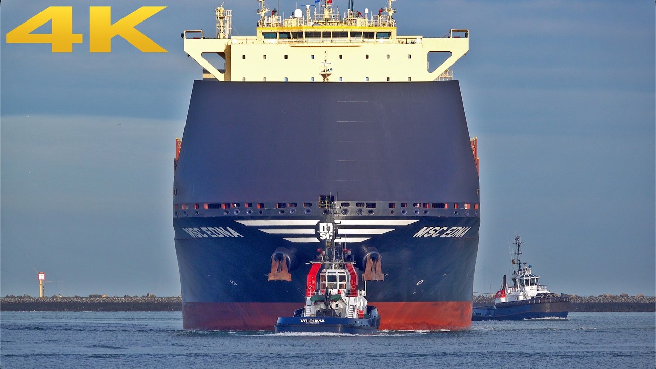 🛳️ 40 MINUTES OF RELAXING MARINE TRAFFIC AT THE PORT OF ROTTERDAM FEBRUARY 2026 ⚓️ - 4K SHIPSPOTTING