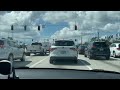 Car driving in USA.
