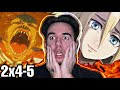 WHO ELSE IS A TITAN !? .. ATTACK ON TITAN 2x4 and 2x5 (REACTION)