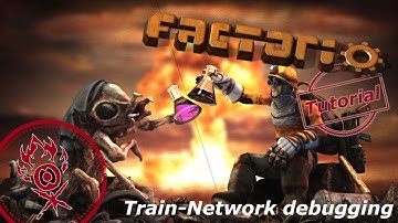 Train network debugging - Factorio Tutorial - 01