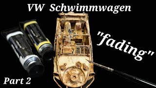 Tamiya 1/35 VW Schwimmwagen fading Part 2