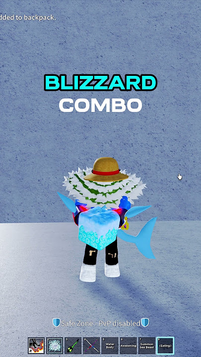 combo de blizzard no #bloxfruits