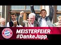 Verabschiedung & Meisterfeier am Marienplatz #DankeJupp