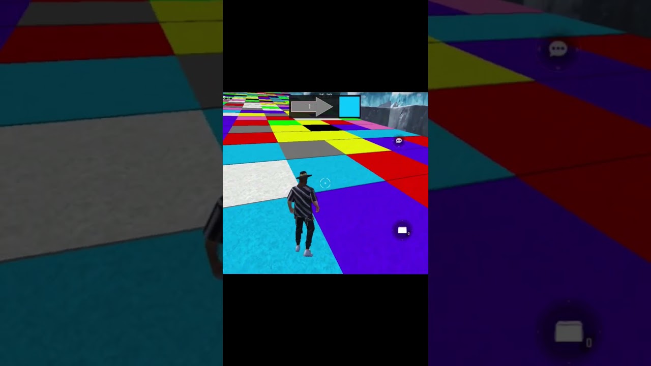 Free Fire Parkour: Escape the Color Prison!