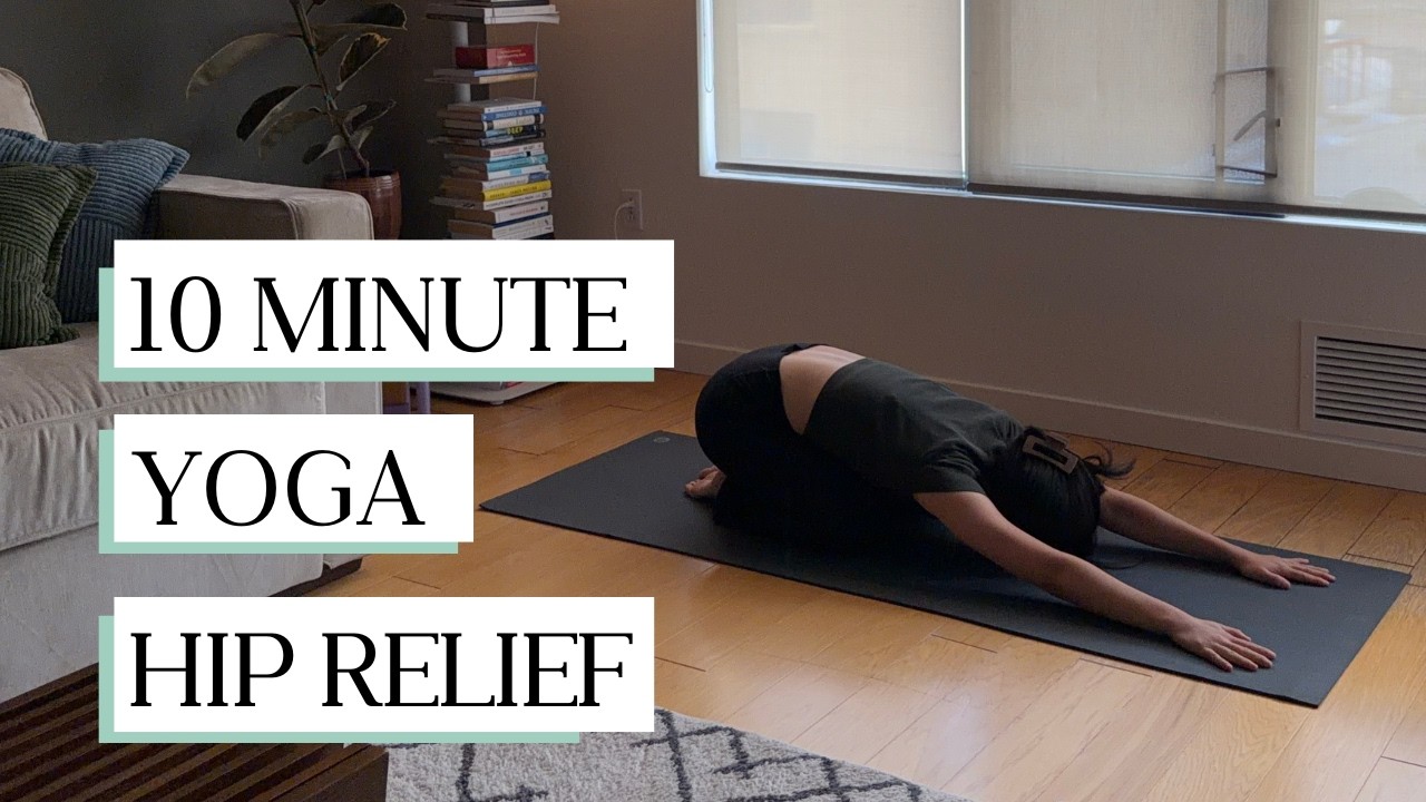 10 Min Yoga for Tight Hips | Deep Hip Opener & Release - YouTube
