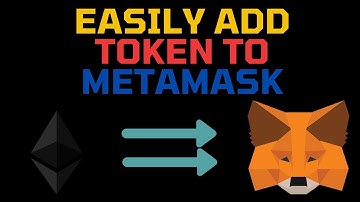 Hướng dẫn thêm tokens vào metamask của bạn - ADDING TOKENS TO YOUR METAMASK