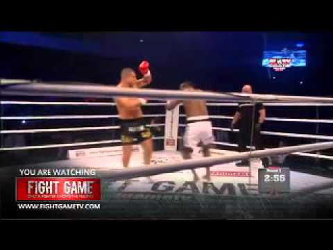 Gokhan Saki vs Wendell Roche Rd 1 at Glory World Series in Charleroi **spoiler