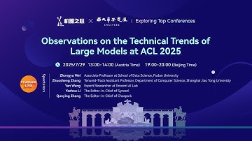 Observations on the Technical Trends of Large Models at ACL 2025